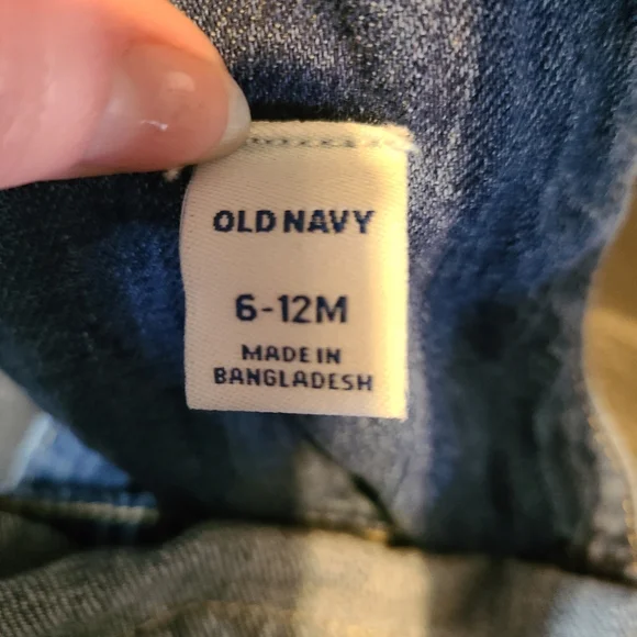 Baby girls old navy skirt all denim dress - Picture 3 of 3